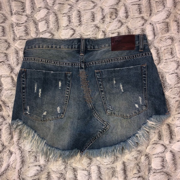 One X Oneteaspoon junk yard jean skirt - Picture 3 of 3